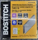 Bostitch In. 18 Gauge 5/16 Crown Staples. Fixed Price $32.99.