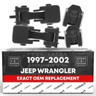 Hood Latch Set, Left & Right For Jeep Wrangler (full Door Type). Fixed Price $31.34.
