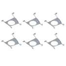 Halo HL6RSMF-6PK 6-INCH Mounting Frame For Round Square Canless Recessed Fixture. Fixed Price $37.65.