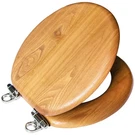 Round Closed Front Toilet Seat Warm Honey Oak Design House Dalton Rustic Motif. Fixed Price $45.77.