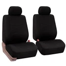 Fh Group Car Seat Covers Front Set In Cloth - Black. Fixed Price $40.49.