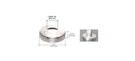 Crl CR15SPCPS Polished Stainless Base Flange Cover For P6 And P7 P-series Posts. Fixed Price $38.78.