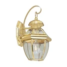 Livex Lighting Monterey Outdoor Wall Lantern Polished Brass 2051-02. Fixed Price $137.96.
