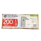 Ge 200A Outdoor Main Circuit Breaker Panel Space 16 TM820RCUFLP. Fixed Price $169.95.