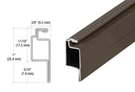 Crl Bronze 5/16" Roll Formed Aluminum Standard Lip Screen Frame 144" Length. Fixed Price $34.60.