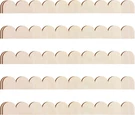 Unfinished Scalloped Decorative Wood Trim Edge Molding. Fixed Price $21.99.