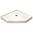 Acorn Controls SBC-36-2F Corner Shower Base 36"X36", Marble Chips. Fixed Price $600.99.