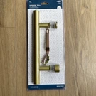 National Hardware 12 In. Madison Barn Door Pull Brushed Gold N700-102. Fixed Price $12.97.