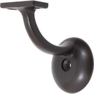 Heavy-duty Round Handrail Bracket Oil-rubbed Bronze. Fixed Price $12.30.