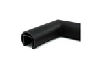 Aluminum Cap Rail 90 Degree Horizontal Corner 1-7/8" Diameter Matte Black. Fixed Price $159.03.