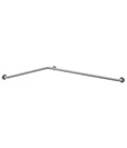 Bobrick 68137 304 Stainless Steel Two-wall Tub/shower Toilet Compartment Grab. Fixed Price $393.28.