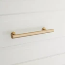 Signature Hardware 10" Diehl Adjustable Round Brass Drawer Pull- Satin. Fixed Price $18.00.