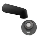 Sento Black Metal Bathroom Tub Spout Without Diverter, Heavy Duty, 7 Inches 1.... Fixed Price $44.87.