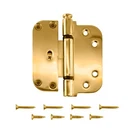 Brixwell Adjustable Guide Hinge For Smooth Door Movement - Polished Brass. Fixed Price $78.10.