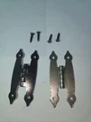 Antique Pewter Cabinet Hinge Count 3-1/2" X 1-1/2". Fixed Price $9.99.