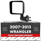 Driver Side Mirror Replacement Compatible With 2007-2013 Jeep Wrangler Ma.... Fixed Price $88.00.