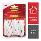 3M 170693ES Wire Hooks, Large, 5 Lb Capacity, White. Fixed Price $18.39.