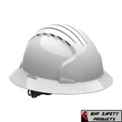 Evolution Deluxe 6161 Vented Full Brim Hard Hat W/ Pt Ratchet Adjustment White. Fixed Price $28.50.