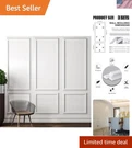 Set Peel And Stick Wall Molding Kit, 3D Premade Accent Wainscoting .... Fixed Price $79.69.