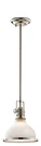 Kichler 43764PN Hatteras Bay 1-LIGHT Mini Pendant Polished Nickel. Fixed Price $219.99.