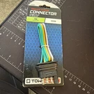 Towsmart, Connector, Trailer End, 4 Wire Flat, 12IN., Connection Location. Fixed Price $5.00.