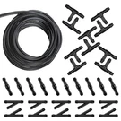 Lekiliky 30PCS Car Windshield Washer Hose Kit, 13.1 Ft Black. Fixed Price $10.73.