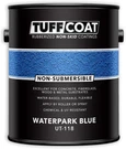 Tuff Coat UT-118 Waterpark Blue Gallon: Medium Texture Non-submersible. Fixed Price $201.72.
