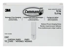 132 Pairs Command White Picture Hanging Strips Damage Free 18X24 Inch Frames. Fixed Price $80.99.