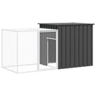 Rabbit Cage Hutch Small Animal Anthracite Galvanized Steel Vidaxl. Fixed Price $198.99.