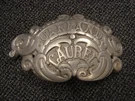 Circa 1900 Oakland Laurel Stove Cast Iron Cover Plate. Fixed Price $75.00.