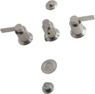 Kingston Brass KB6328NDL Nuvofusion Bidet Faucet, Brushed Nickel Msrp $278. Fixed Price $33.28.