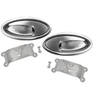 "arrow" Door Handle Lever Kit (pair) American Shifter ASCDH3K Muscle Street Rat. Fixed Price $209.95.
