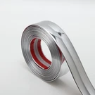 Peel And Stick Multifunctional Molding, 0.8" X 196.8", Shiny Silver. Fixed Price $14.14.