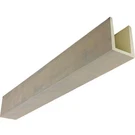 Ekena Millwork 7 1/2"W X 1/2"H 96"L 3-SIDED (u-beam) Rustic Sawn Heritage. Fixed Price $86.46.
