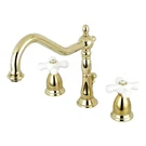 Kingston Brass KS1992PX 8 In. Widespread Bathroom Faucet, Polished. Fixed Price $355.17.