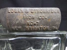 Cast Iron Ice Shaver, Vintage 19TH Century, By Logan & Strobridge Co.. Fixed Price $29.00.