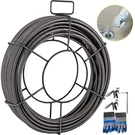 75FT 1/2IN Auger Drain Snake Pipe Sewer Cable Cleaner Tool Spiral Wire. Fixed Price $92.27.