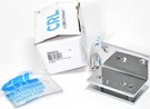 Laurence Polished Chrome Geneva Series Glass Wall Mount Bracket GE90SCH. Fixed Price $23.85.