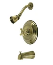 Kingston Brass Shower Tub Faucet KB3633ACL Antique American Classic. Fixed Price $192.00.