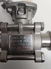 Line Series 77 1-1/2" Valve CF3M 1000PSI Ball,stem 316L TFM1600 Top-flo. Fixed Price $40.00.
