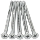 Door Hinge Screws, #9 X 2-3/4", 100-PACK, Satin Chrome By Stone Harbor Hardware. Fixed Price $32.73.