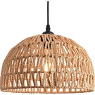 Hemp Rope Woven Pendant Light 12.6 In, Fixture Chandelier For Dining Room. Fixed Price $55.80.