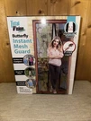 Total Vision Instant Bug Screen Mesh Guard 40X82.5" Magnetic Closure Butterfly. Fixed Price $9.90.