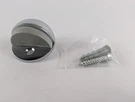 Low Rise Dome Door Stop - 1" High Satin Chrome Stone Harbor Hardware Floor. Fixed Price $10.69.