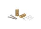 Fhc WMB1M Brass Wall Mounted Bracket Set For Shower Door Header Kits. Fixed Price $7.68.