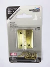 National Hardware Bright Brass Decorative Hinge X Per Pack N211-359. Fixed Price $5.99.