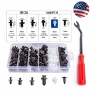100X Auto Clips Car Truck Push Retainers Pin Rivet Trim Panel Fasteners Kit. Fixed Price $12.59.