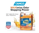 Camco Tst Max Rv Toilet Treatment Liquid Orange 32 Oz Black Tank Model 41192. Fixed Price $9.99.