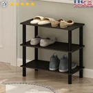 Freestanding Shoe Rack Organizer 3 Tier No Tools Assembly Entryway Closet New. Fixed Price $37.03.