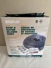 Wrap On Roof And Gutter De-icing Cable 14100 Ft 500W 120V. Fixed Price $44.97.